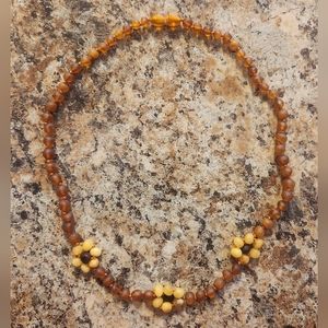 8 inch amber necklace